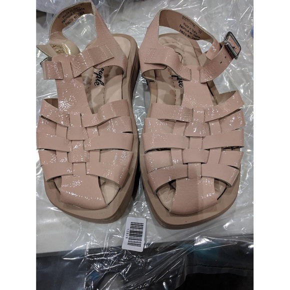 FREE PEOPLE - Finn Fisherman Platform Sandals - Picture 2 of 3